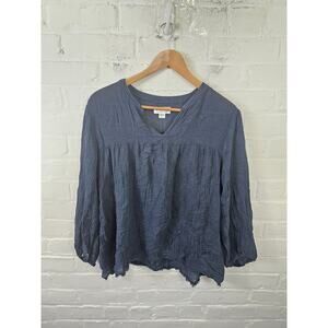 Velvet by Graham & Spencer Women's V-Neck Pullover Sweater Long Sleeve Size S